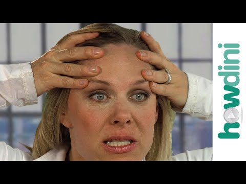 How to reduce forehead wrinkles with face yoga