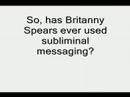Britney Spears subliminal message