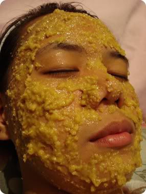 oatmeal and honey face mask