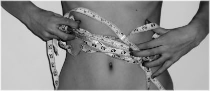 tape measure around waist