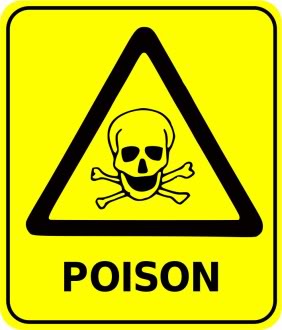 poison sign