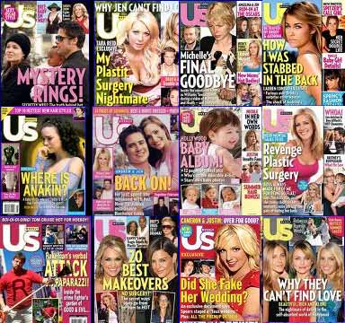 celebrity magazines