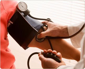 testing for blood pressure