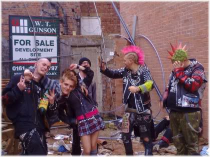 group of punks