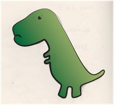 sad dinosaur