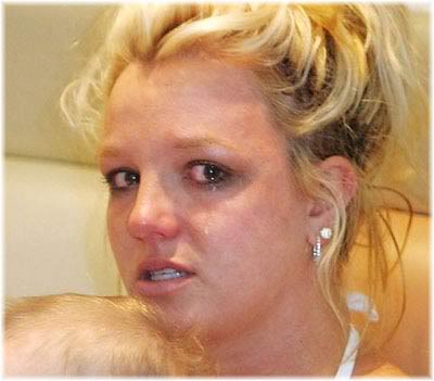 Britney Spears crying
