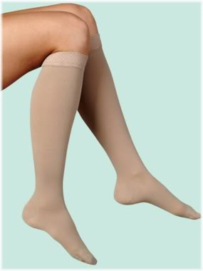 knee length compression sock