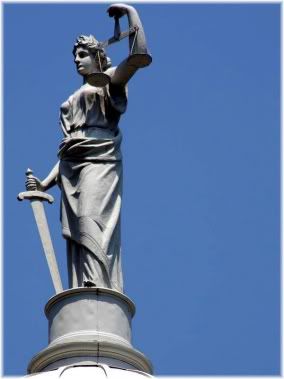 Justice statue