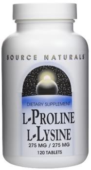 lysine proline supplement