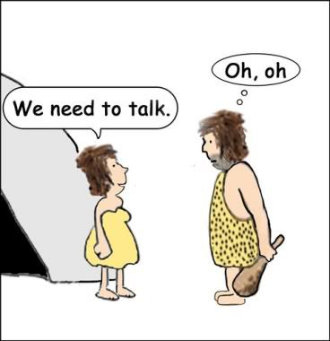 caveman cavewoman cartoon